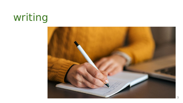 writing 