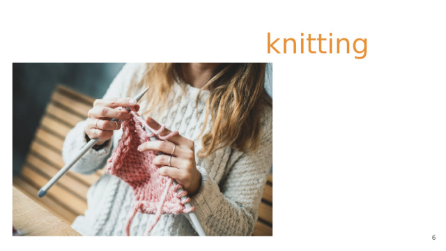 knitting 