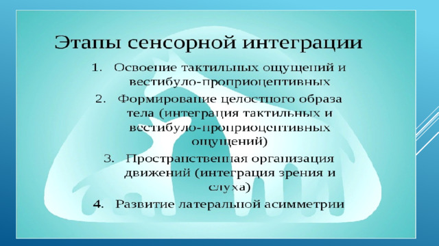 Сенсорная интеграция презентация. Интеграция.