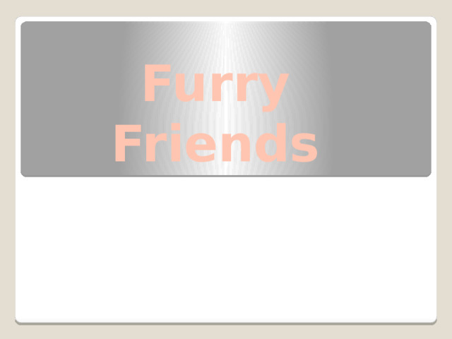 Furry Friends 