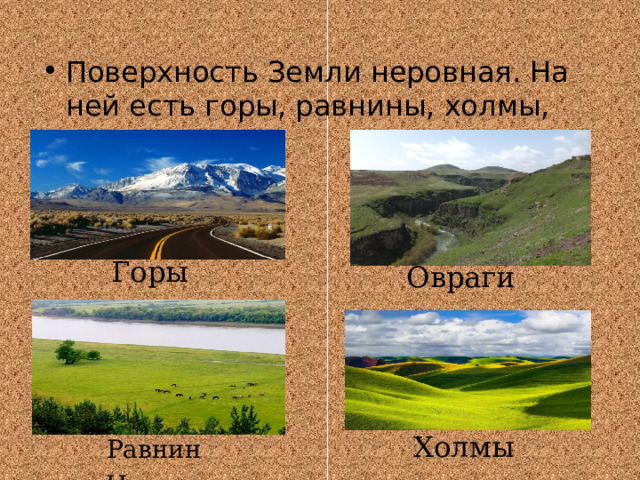 Как называется изображение большого участка земной поверхности выполненный по специальным правилам