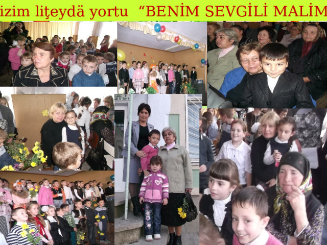 Bizim liţeyd ӓ yortu “BENİM SEVGİLİ MALİM” 18.01.23 9 