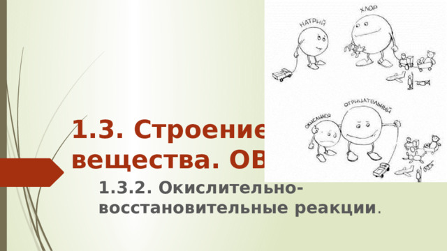 1.3. Строение вещества. ОВР . 1.3.2. Окислительно-восстановительные реакции . 