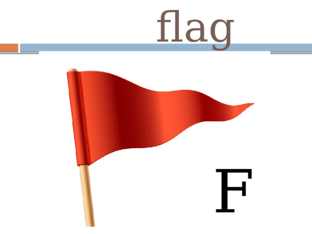  flag F f 