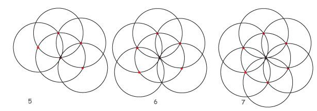 Построение узора из окружностей 5