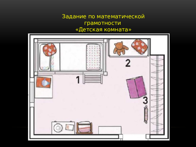 Задание по математической грамотности «Детская комната» 