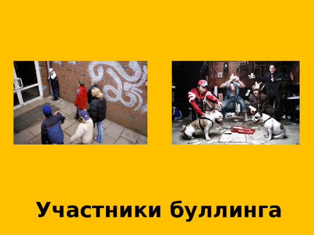 Участники буллинга 