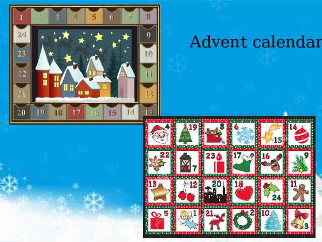 Advent calendar 