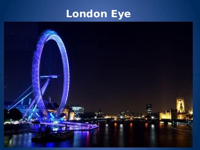 The london eye презентация