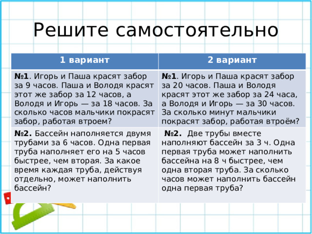 Первая труба может наполнить бассейн за 4 часа а вторая за 12 часов