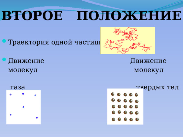 Движение молекул газа