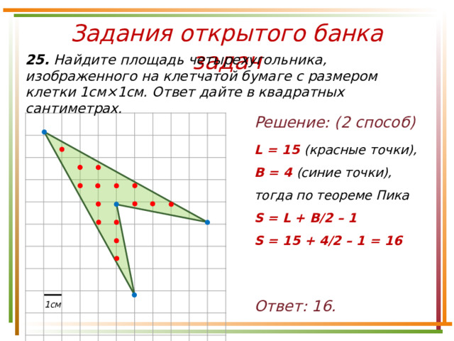 Найдите расстояние между точками а и б изображенными на рисунке стороны квадратных клеток равны 1