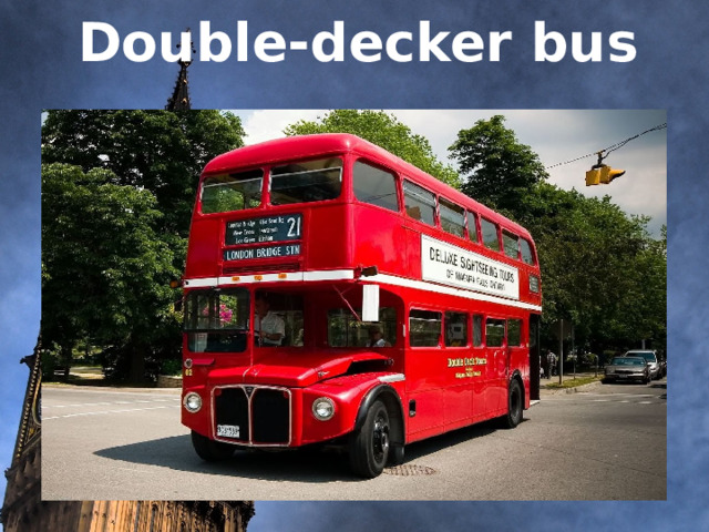 Double-decker bus              