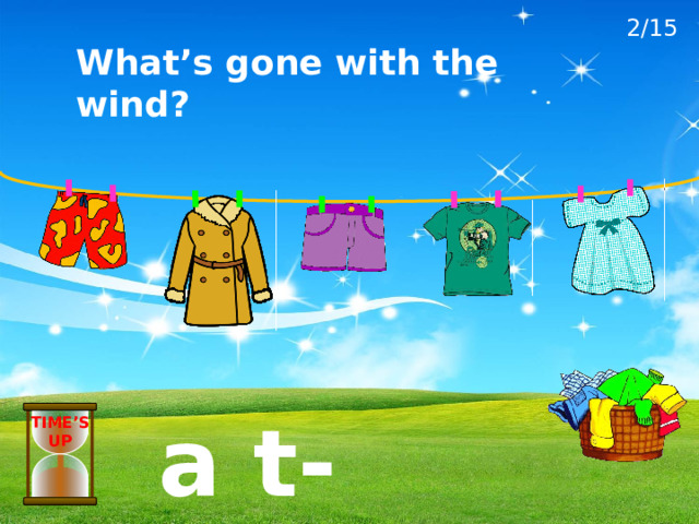 2/15 What’s gone with the wind? a t-shirt TIME’S UP 