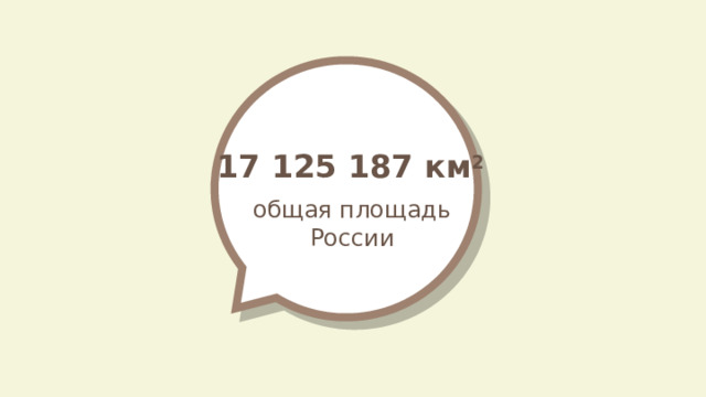 17 125 187 км 2 общая площадь России 