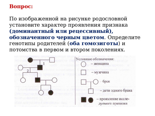 На изображенной рисунке родословной. Родословные задачи по генетике. Рецессивный признак обозначение. Графическое изображение родословной пример. Картинки генеалогического метода для презентации.