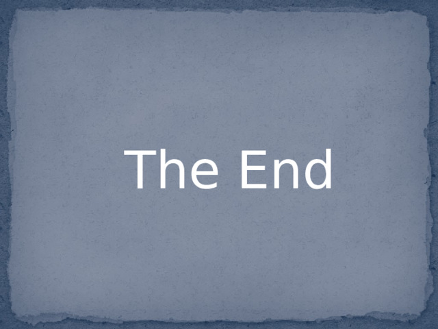  The End 