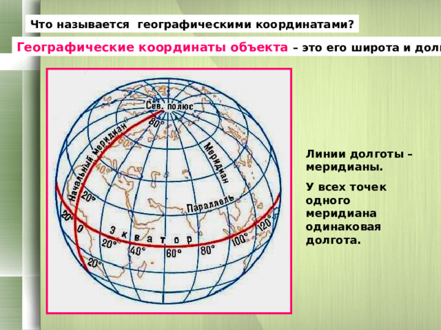 География 5 класс широта и долгота видео