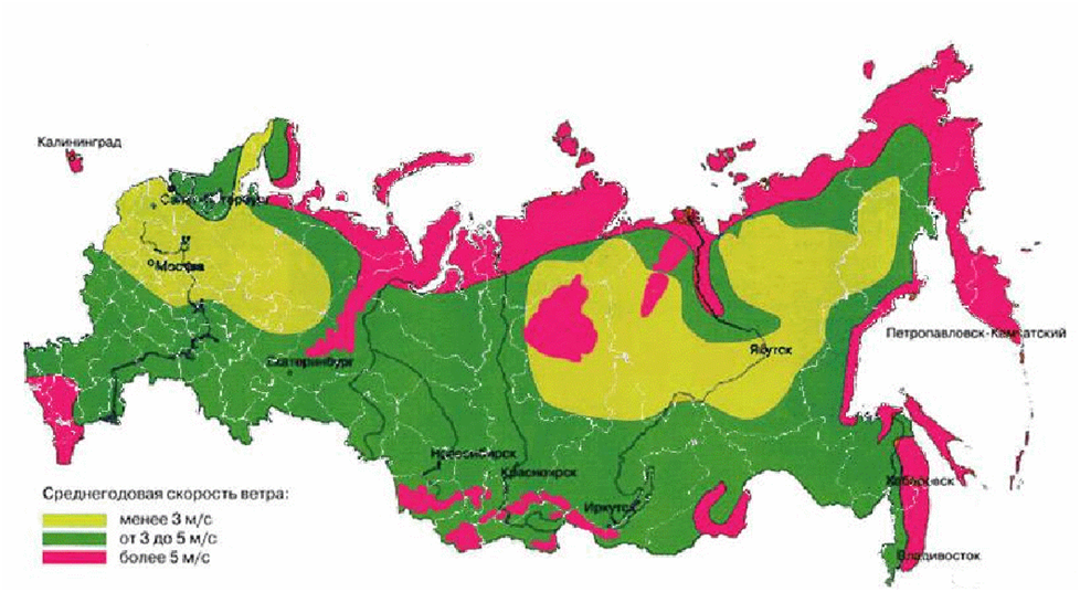Карта среднегодовой скорости ветра в России. Карта скорости ветров России. Карта среднегодовых скоростей ветров России. Карта ветров среднегодовая.