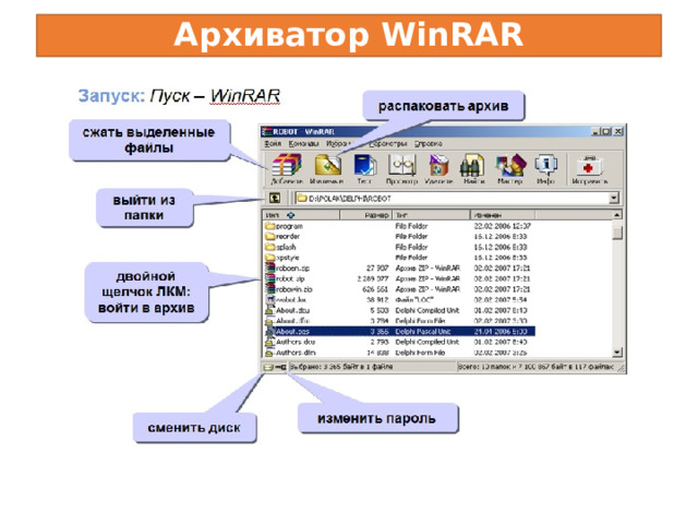Архиватор WinRAR 
