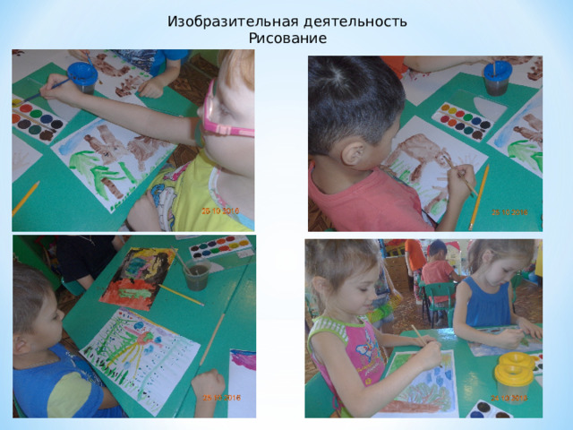 Изобразительная деятельность Рисование 