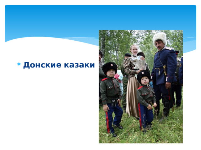 Донские казаки  