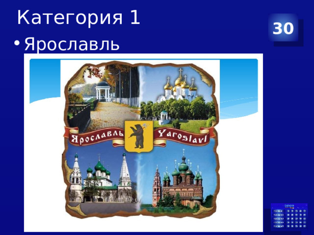Категория 1 30 Ярославль 