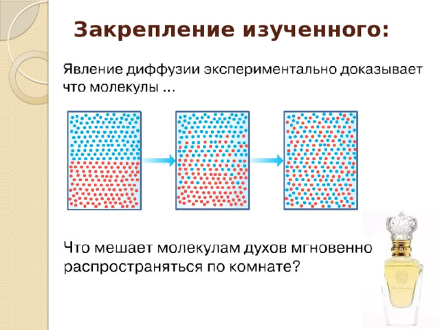 Закрепление изученного: 