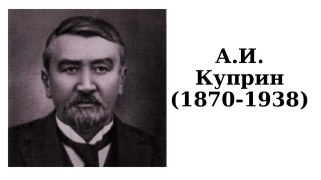 А.И. Куприн (1870-1938) 