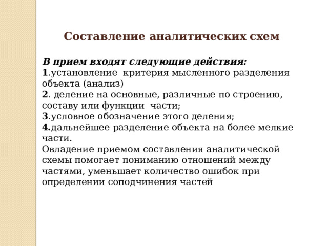 Мысленное разделение объектов