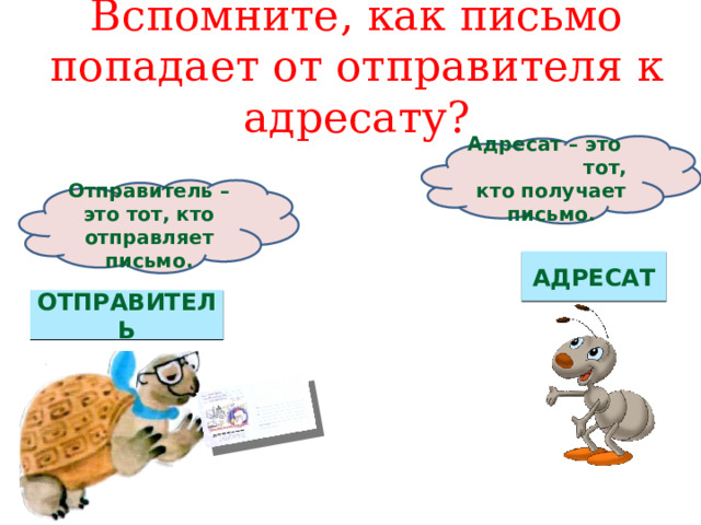 Отправитель это лицо. Отправитель. Кто такой адресат. Адресат. Картинки отправитель адресат для детей тест.