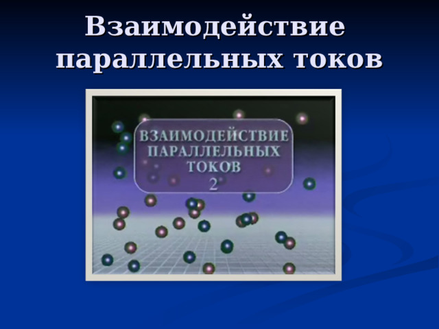 Презентация на тему электромагнитные явления 8 класс