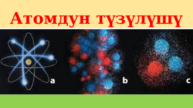 Атомдун түзүлүшү 