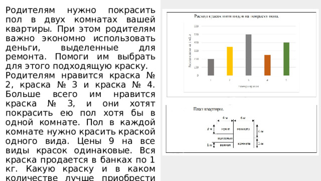 краска продается в банках по 2 литра сколько банок краски требуется купить чтобы покрасить потолок