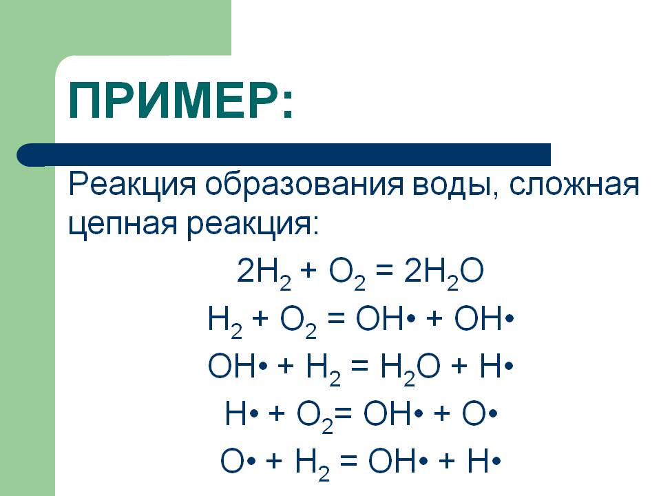 Вода реакция обмена