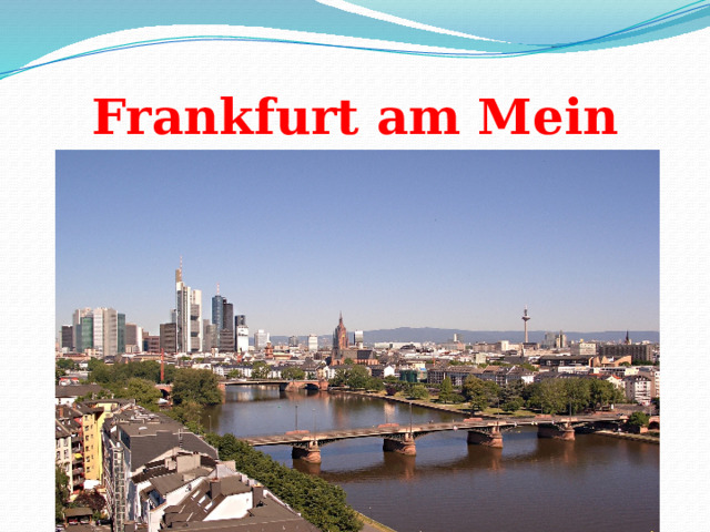 Frankfurt am Mein 