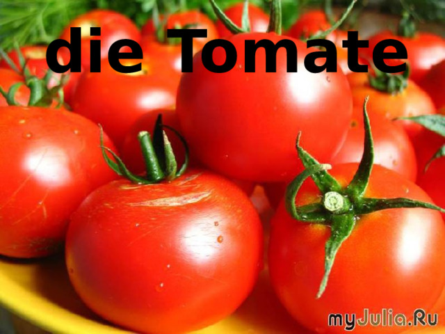 die Tomate 