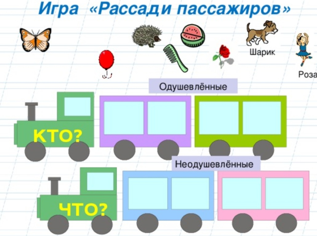 Презентация по русскому языку на тему «Одушевлённые и неодушевлённые имена  существительные» 2 класс (открытый урок)