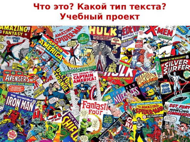 Что это? Какой тип текста? Учебный проект 