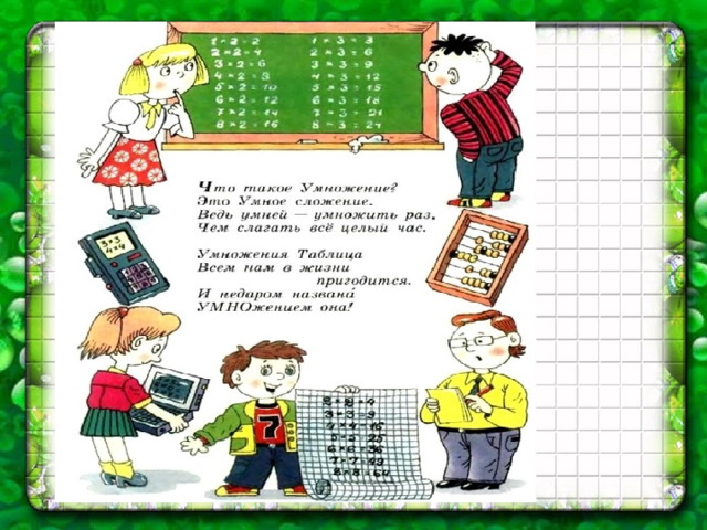 Проект по математике 4 класс умножение