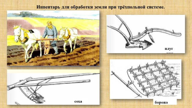 Как выглядит соха в древней руси Презентация на тему "Территория, население и хозяйство России в первой половине 