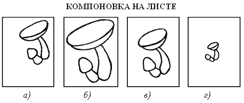 Как закомпоновать рисунок