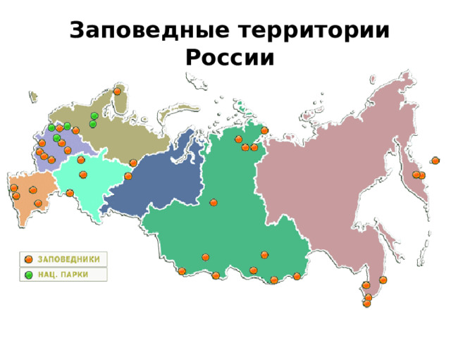 Заповедные территории России 