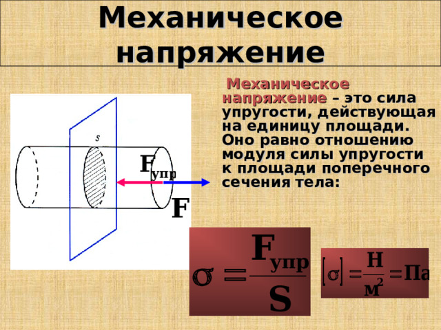 Отношение модуля силы