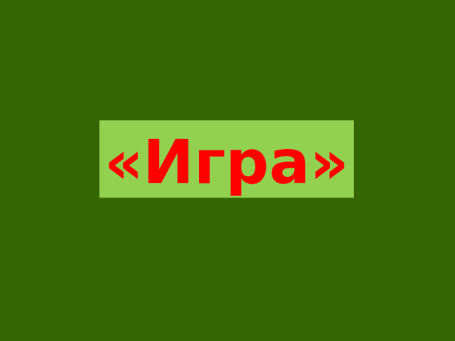 «Игра» 