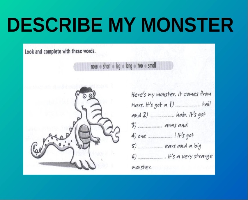 Monster перевод. Describing Monsters. Describe a Monster. Describe a Monster Worksheets. Описание монстра на английском.