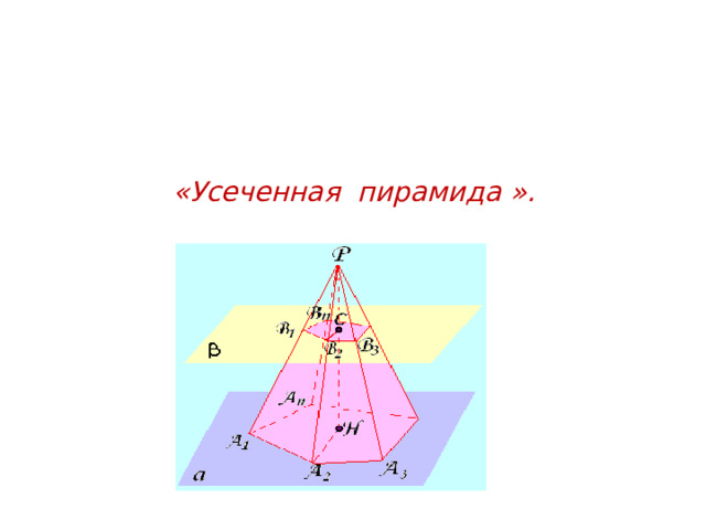 Усеченная пирамида по клеточкам. Усечённая пирамида. Усеченная пирамида. Усеченный тетраэдр. Усеченная пирамида презентация.