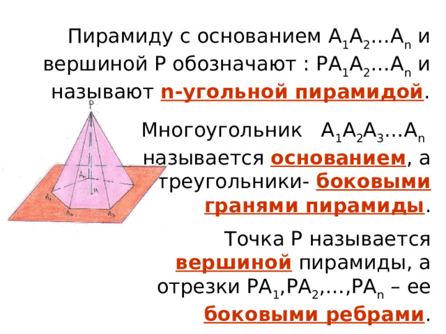 Основания усеченной пирамиды равные многоугольники. Усеченная пирамида. Усеченный тетраэдр. Пирамида многоугольник.