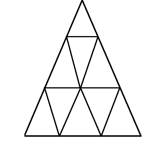 На рисунке изображены четыре причудливые фигуры. Фигура треугольник. Треугольник рисунок. Сосчитай треугольники и квадраты. Трафарет "треугольники".