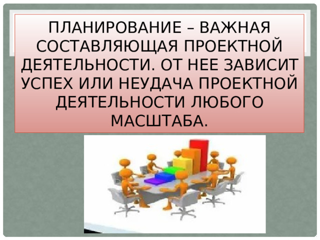 Первым шагом нормального завершения проекта является